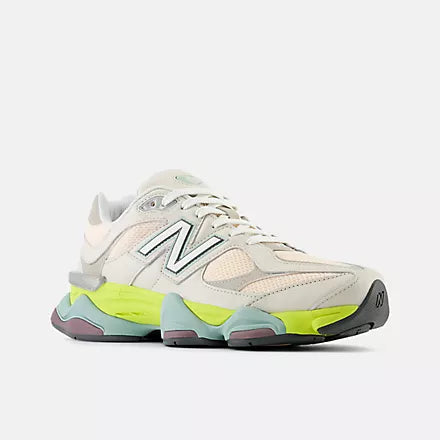 New Balance 9060 — Sea Salt / Solar Flare