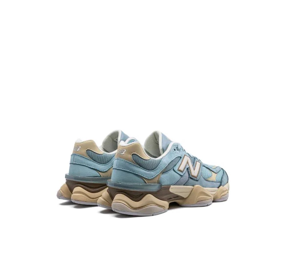New Balance 9060 — Light Blue / Beige