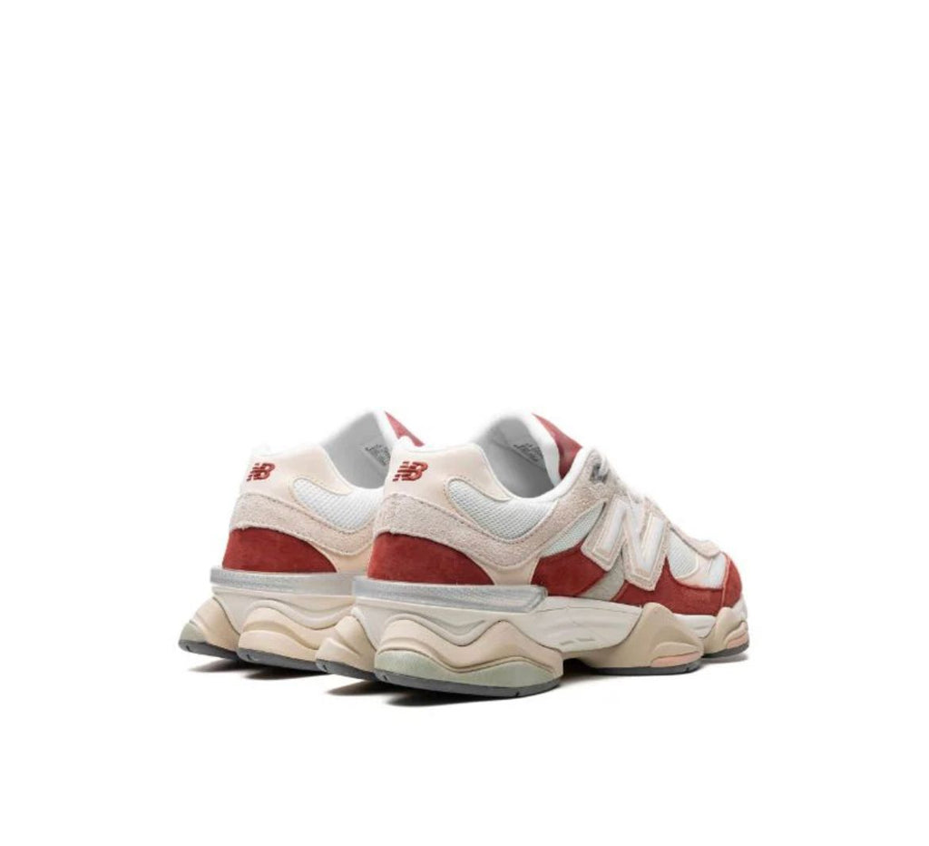 New Balance 9060 — Bianco / Bordeaux