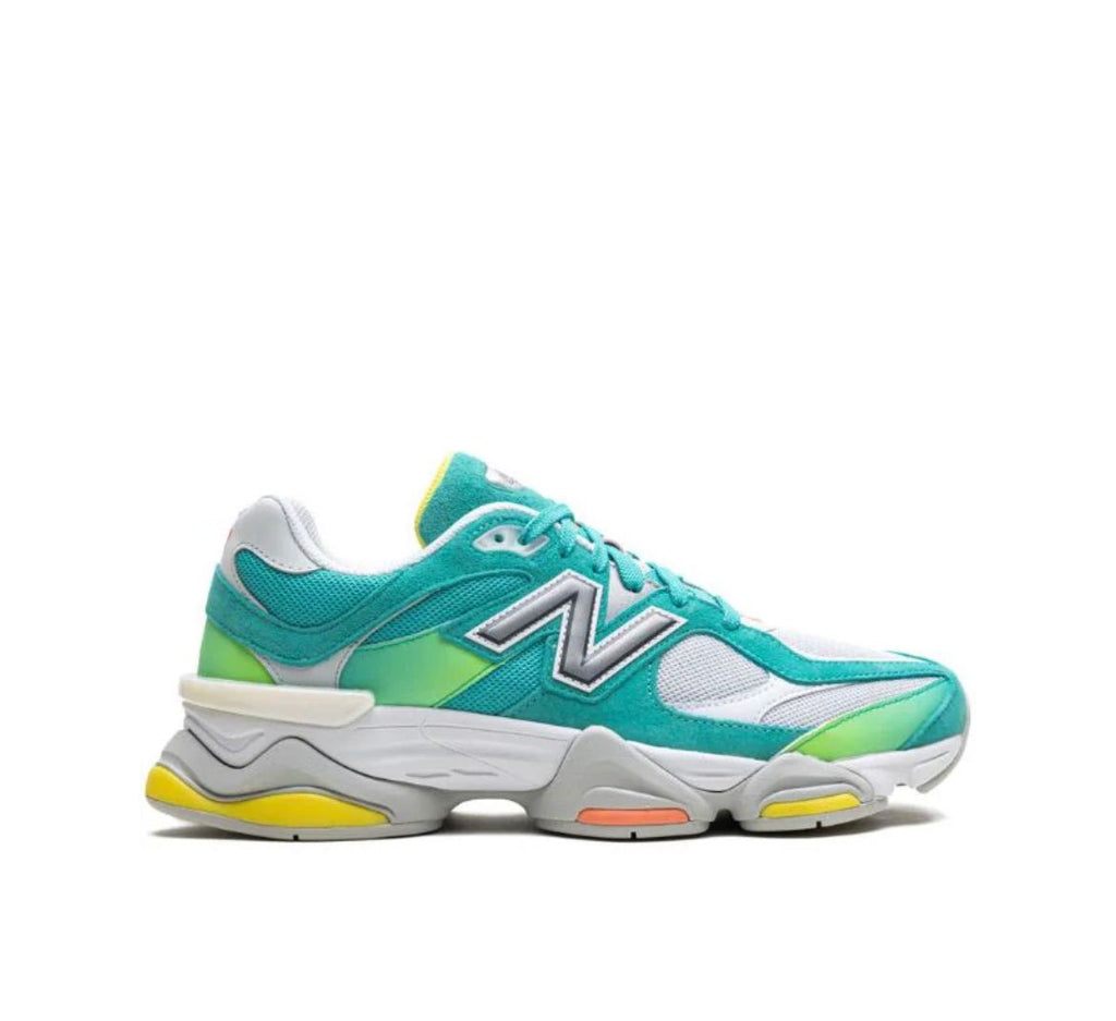 New Balance 9060 — Teal / Lime