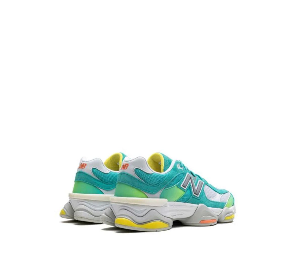 New Balance 9060 — Teal / Lime