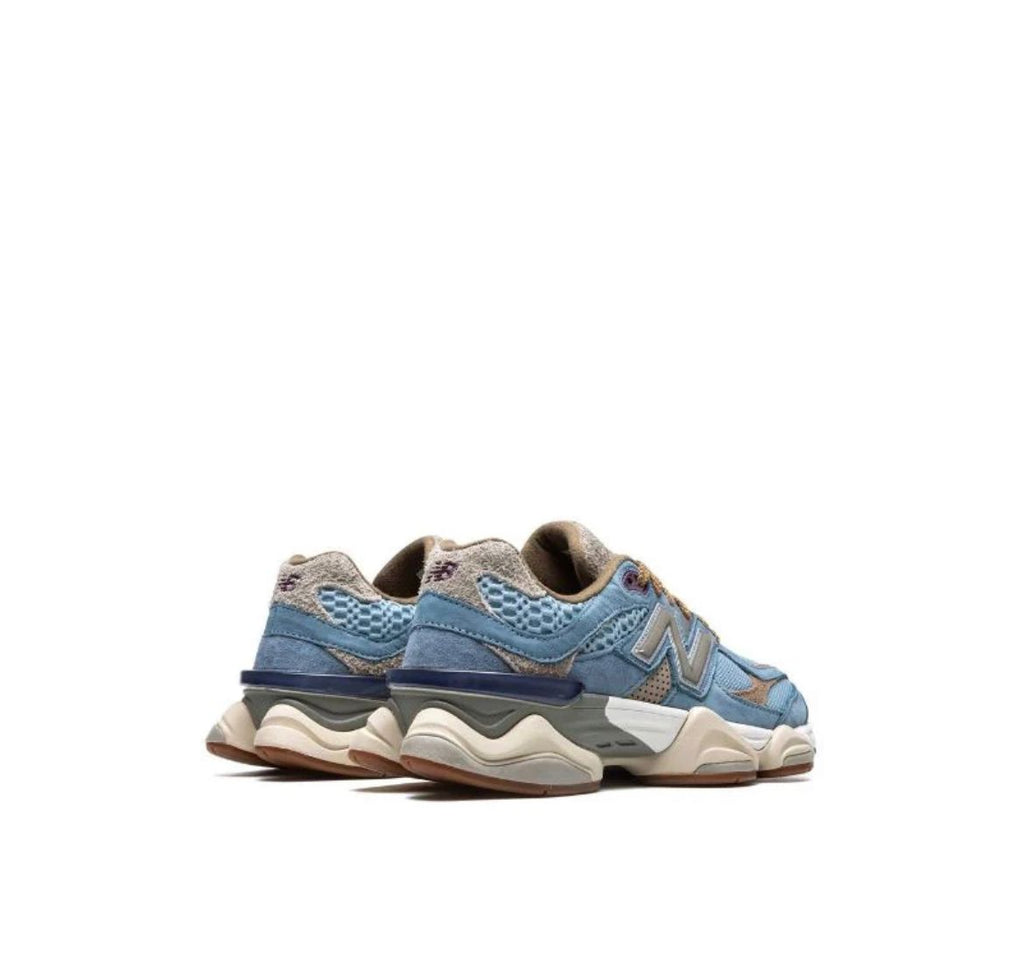 New Balance 9060 — Light Blue / Tan