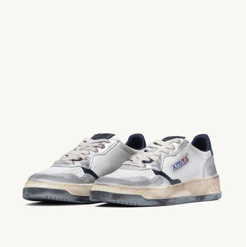 Autry Medalist Super Vintage — Bianco / Argento