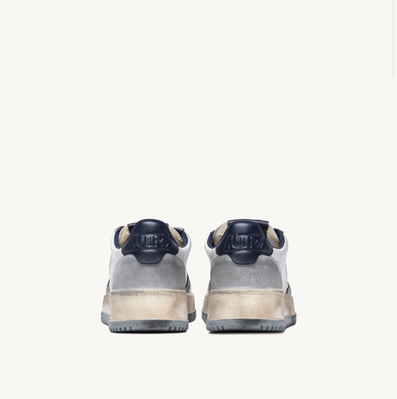 Autry Medalist Super Vintage — Bianco / Argento