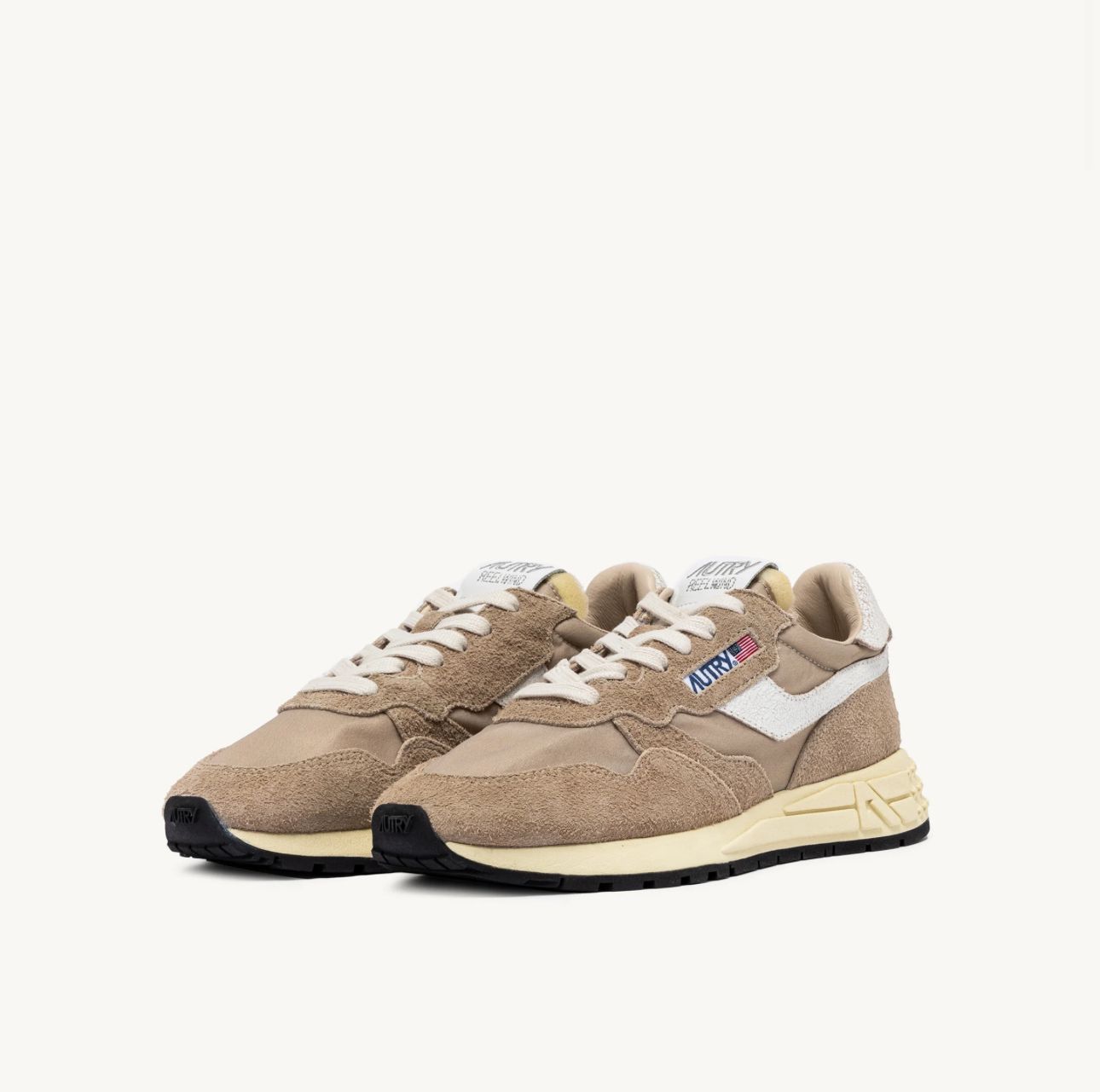 Autry Reelwind — Beige / Bianco