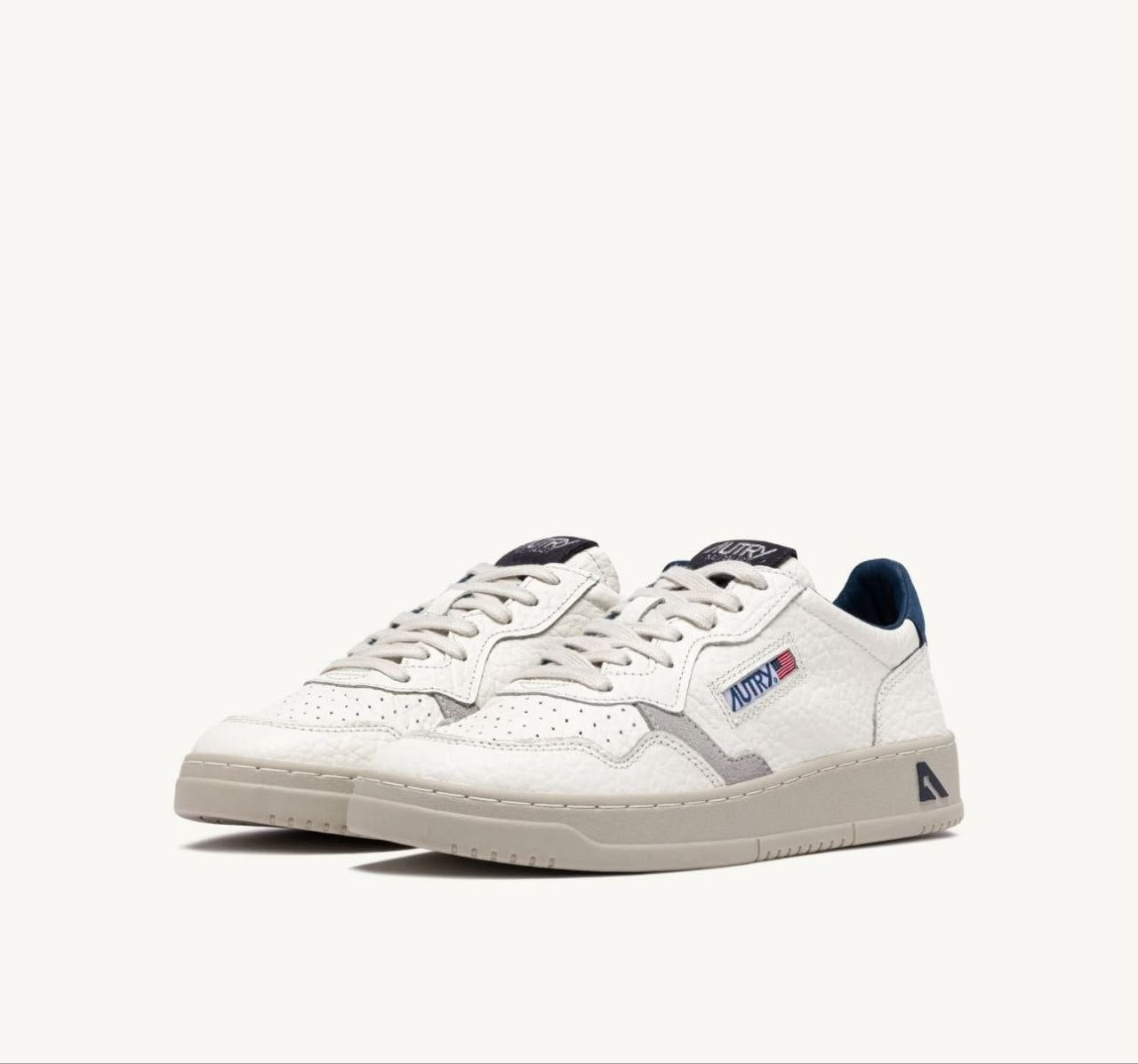 AUTRY CLC Low – White Blue