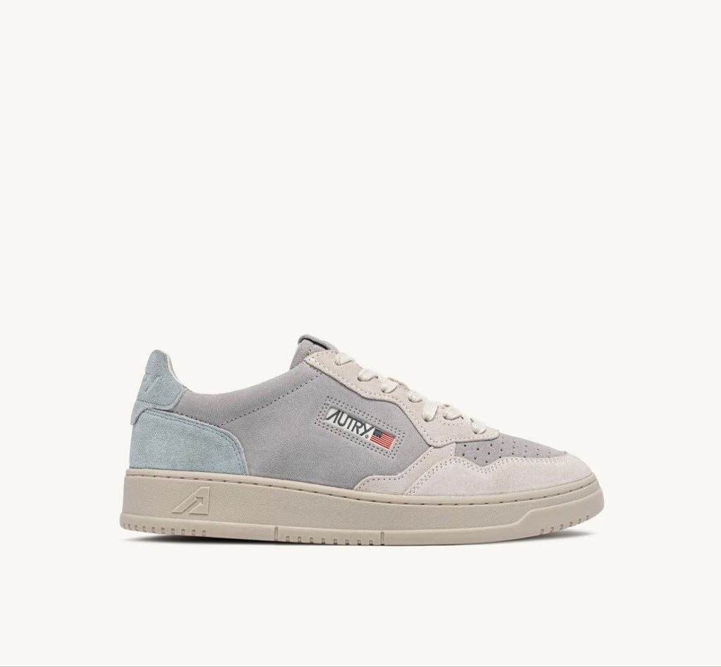 Autry Medalist Low Tricolor Suede