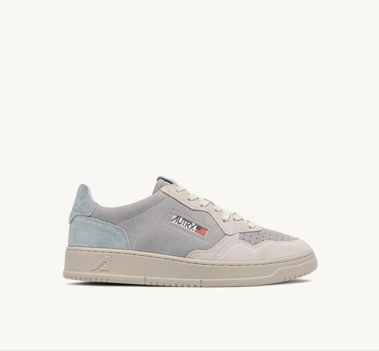 Autry Medalist Low Tricolor Suede
